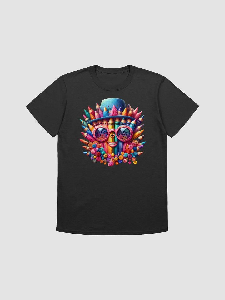 Whimsical Art Supplies Character T-Shirt product image (6)