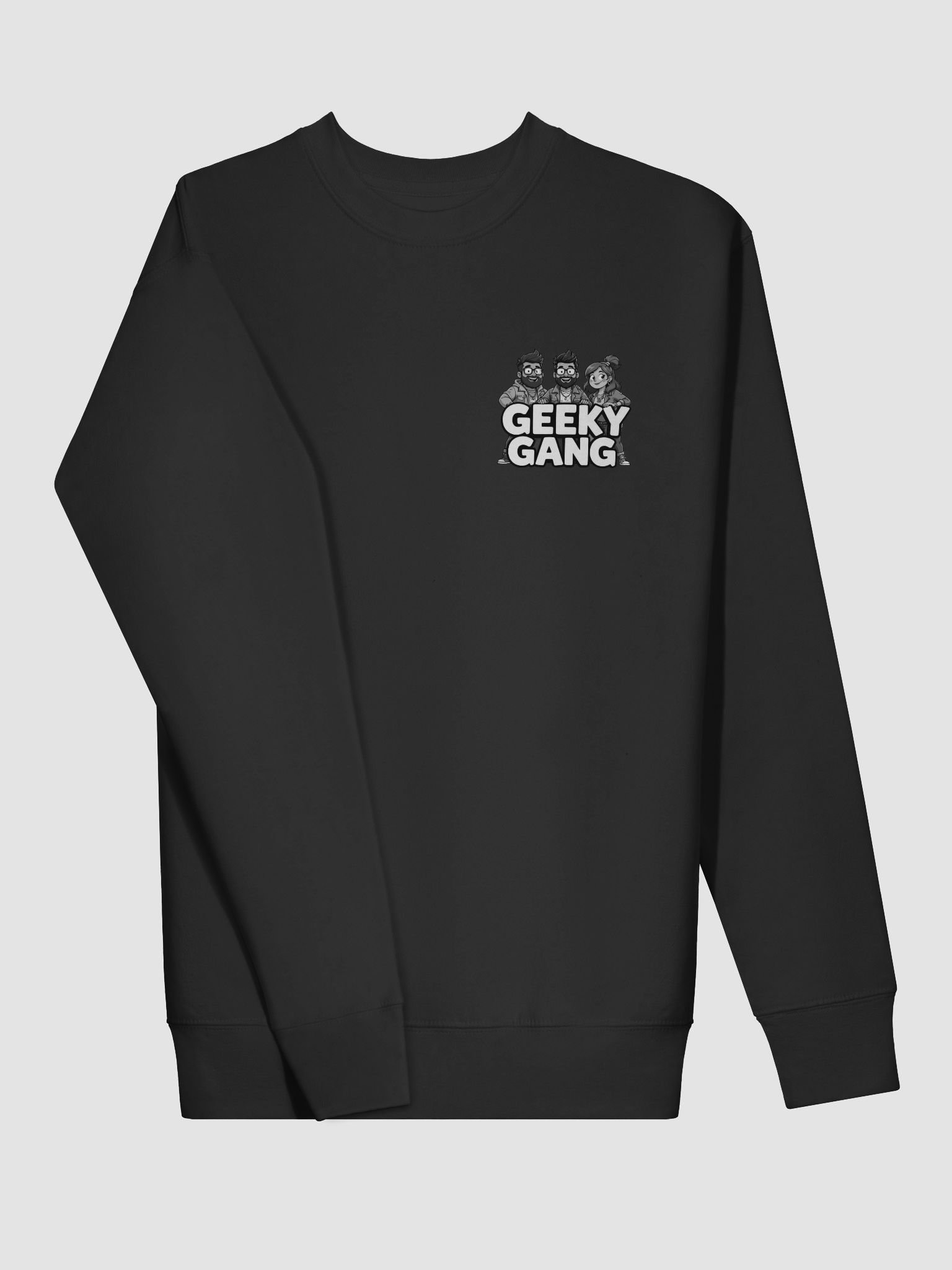 Geeky Gang Monochrome Sweatshirt product image (14)