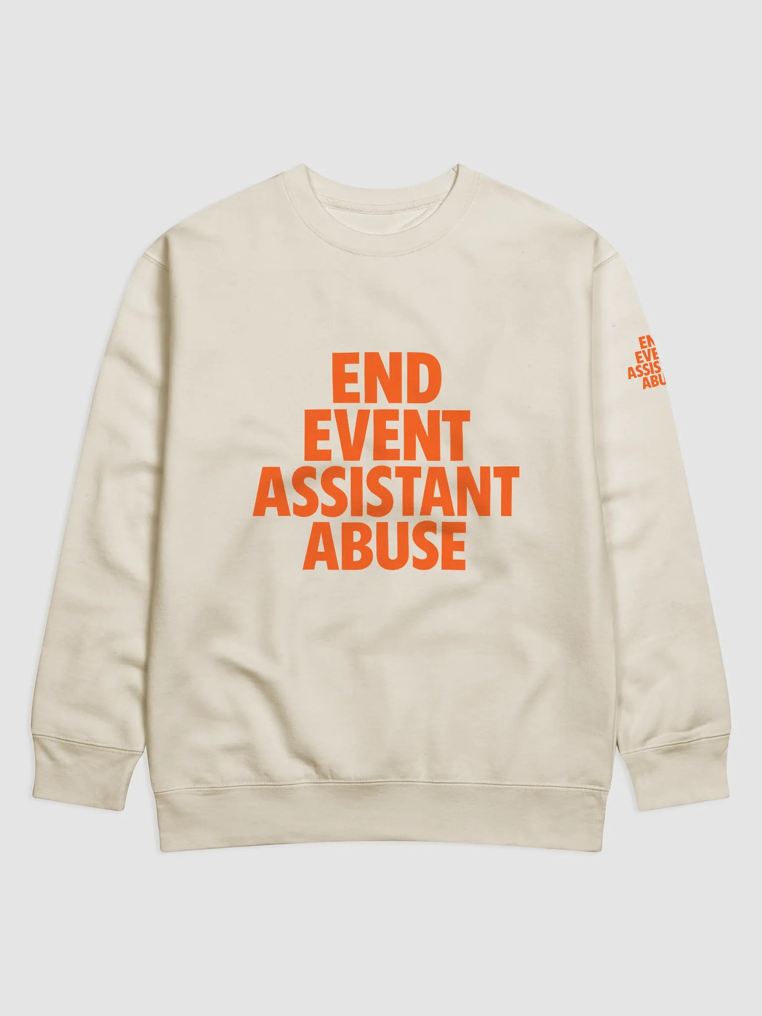 End Event Assistant Abuse Crewneck product image (2)