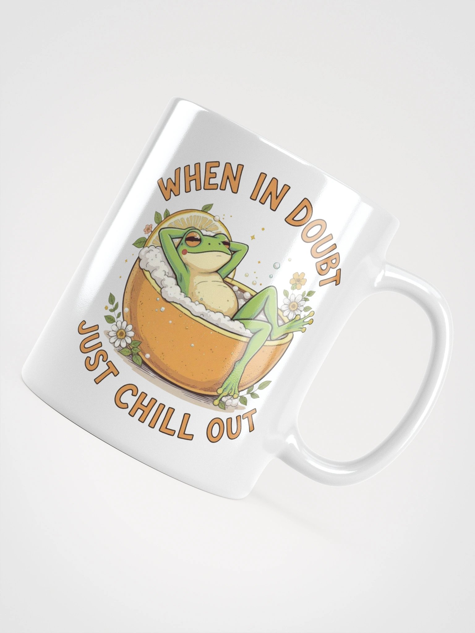 Chill Out Frog Mug product image (5)