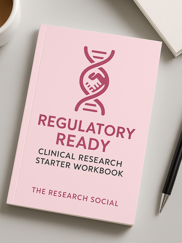 Regulatory Ready: Clinical Research Starter Digital Workbook- Instant Download product image (1)
