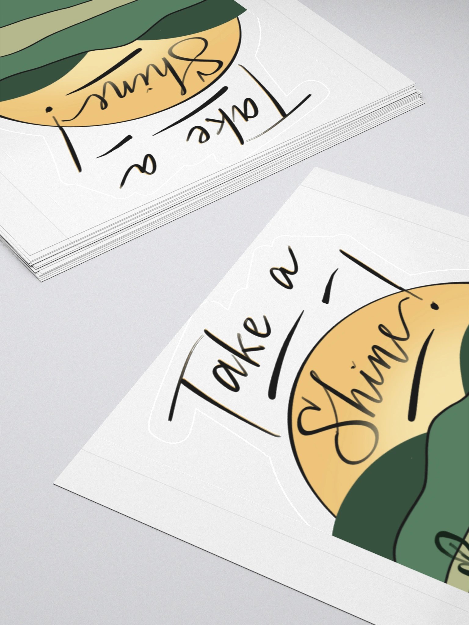 Take a Shine Sticker product image (4)