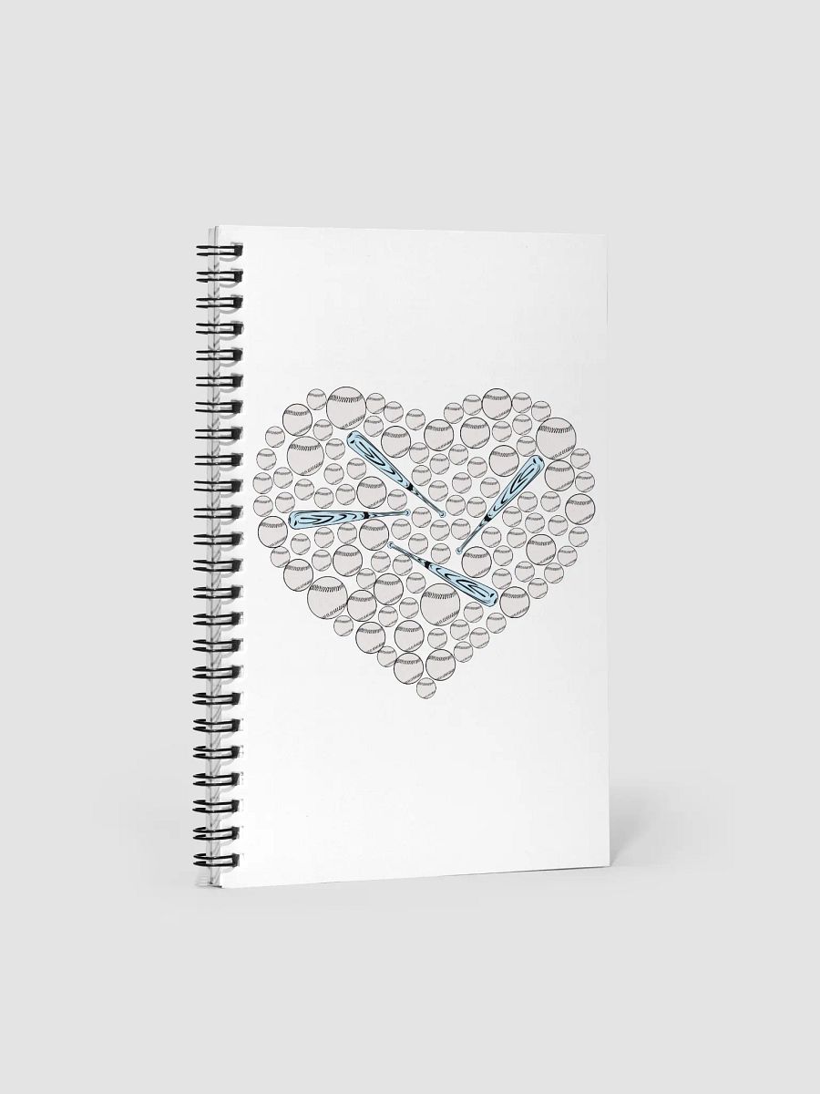 Pure Heart Baseball Dreams Spiral Notebook product image (1)
