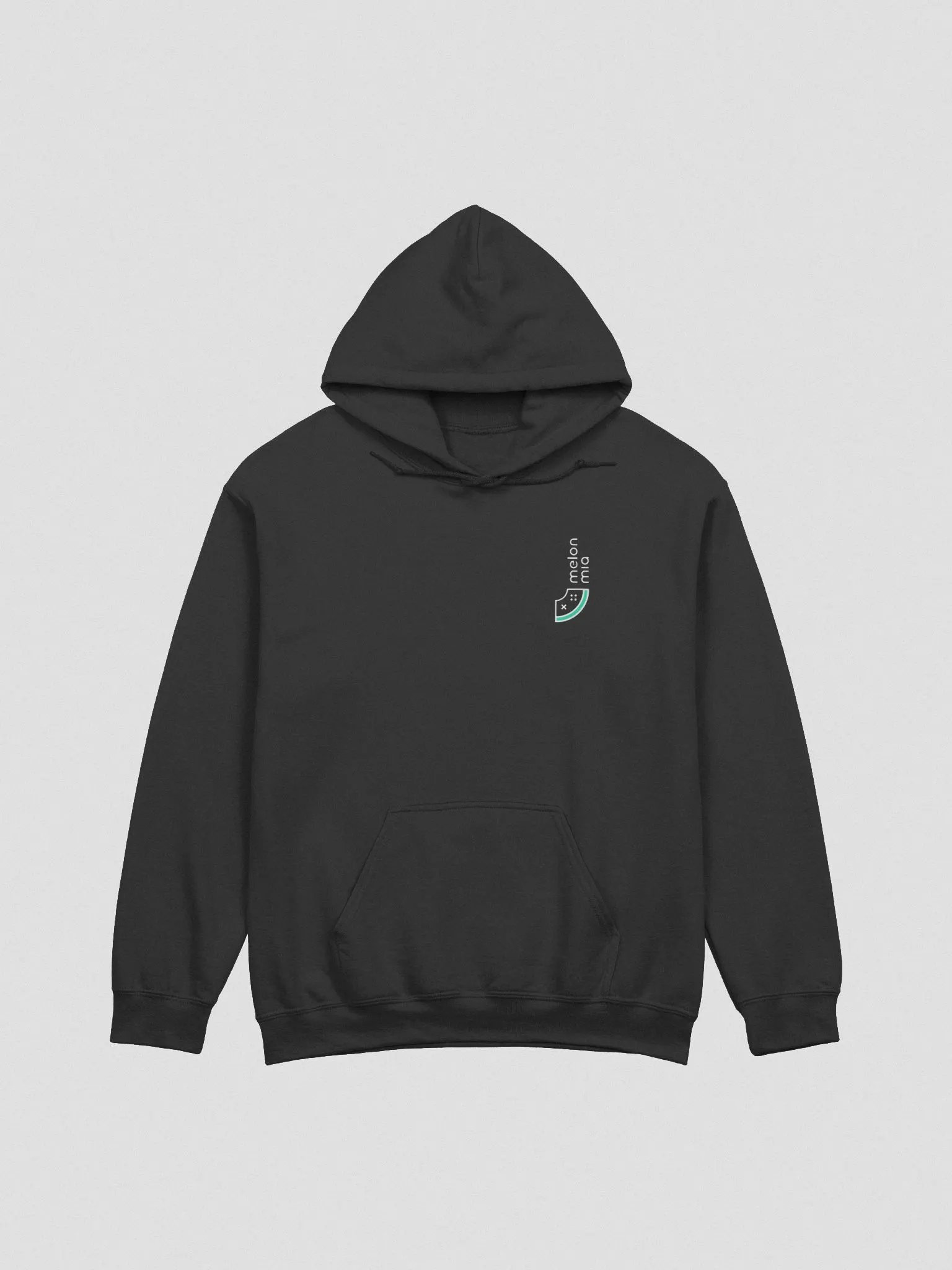 Melon Hoodie (small logo / dark) product image (3)