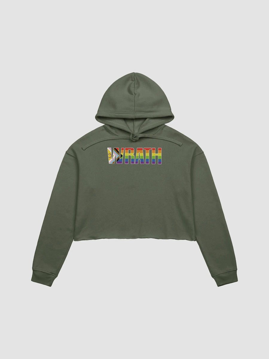 WRATH 2023 fleece crop hoodie product image (2)