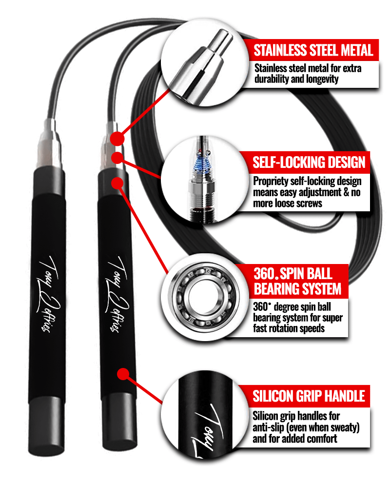2.0 Speed Jump Rope By Tony Jeffries 2025 product image (2)