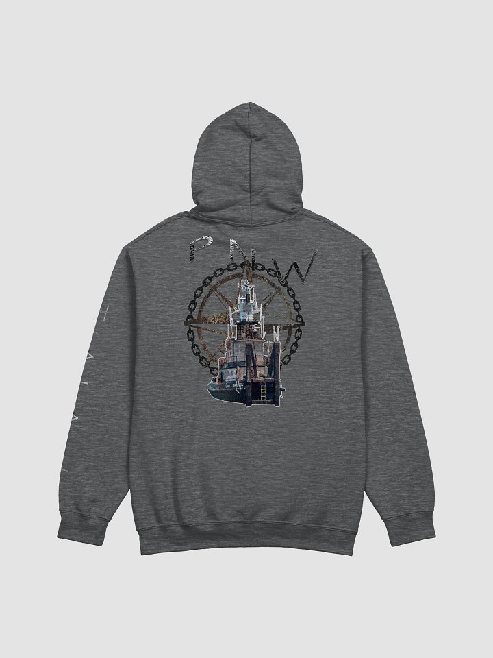 PNW Compass Rose Terri L. Brusco - Sleeve Twin Anchor Hoodie product image (1)