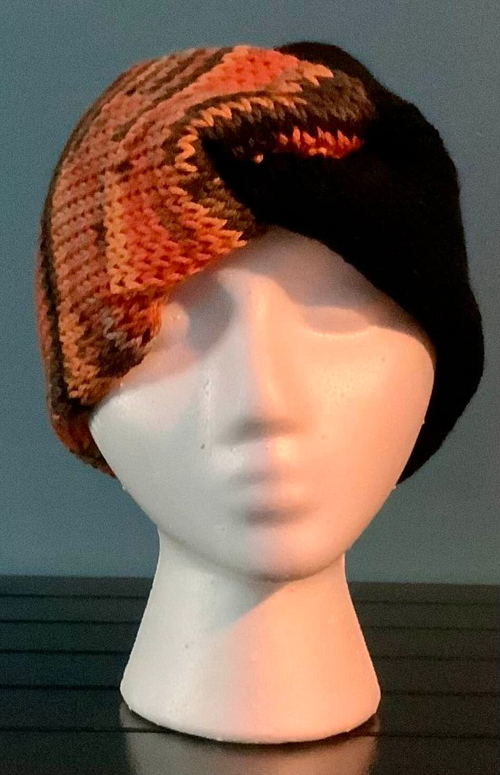 Jack o Lantern and Black Ear Warmers Wide Width product image (1)