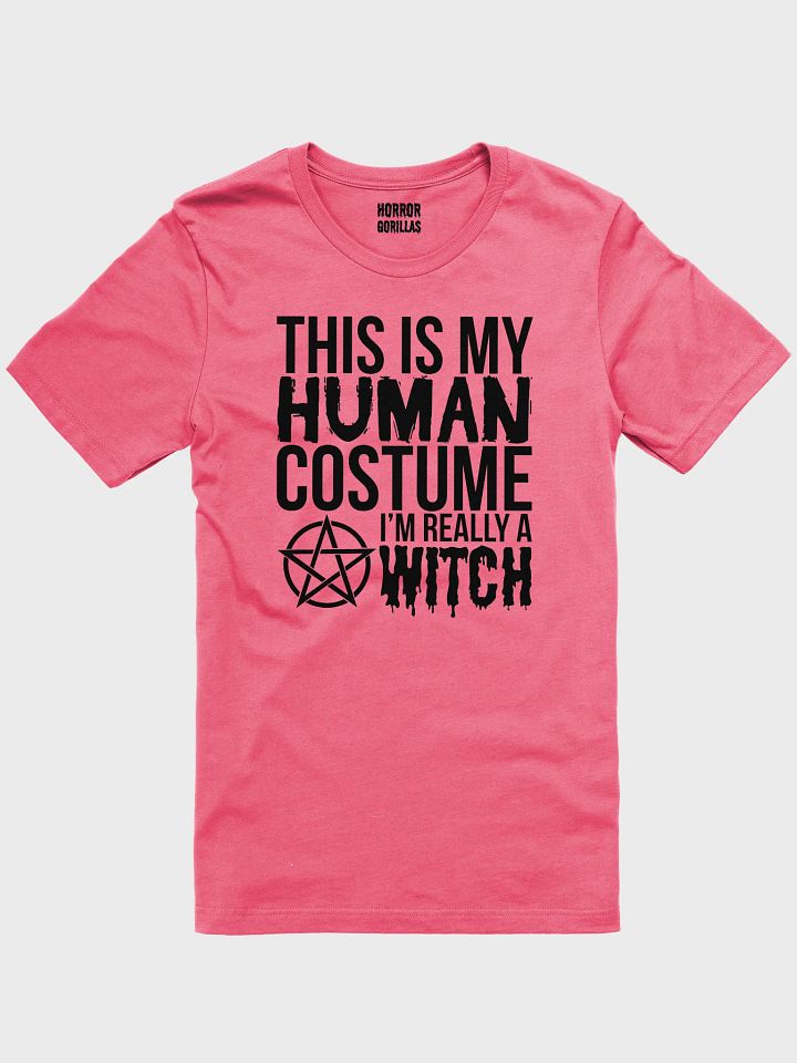 This Is My Human Costume I'm Really A Witch Funny Halloween T-Shirt product image (3)