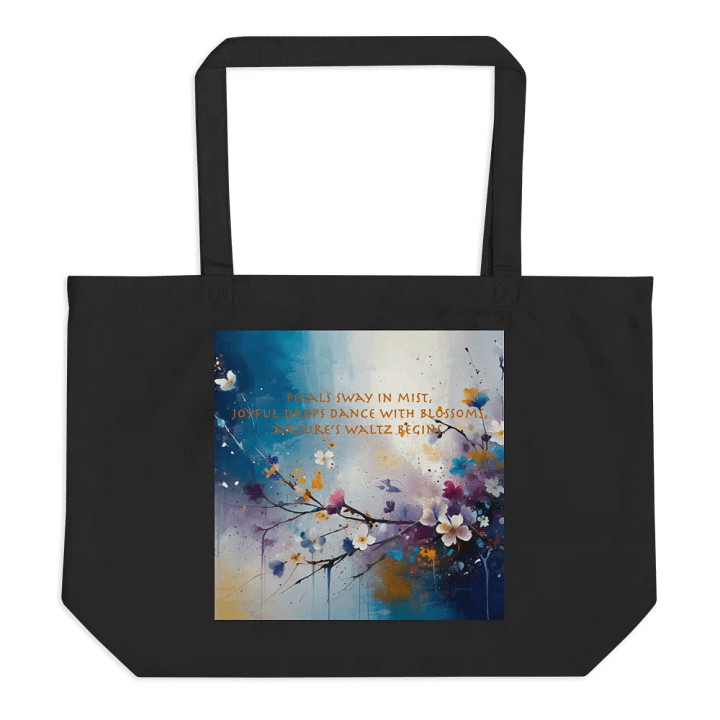 Nature's Waltz Organic Tote Bag product image (1)