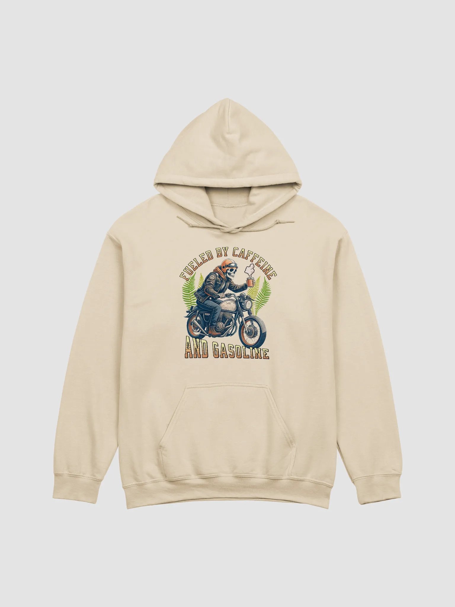Fueled By Caffeine And Gasoline Adventure Hoodie product image (19)