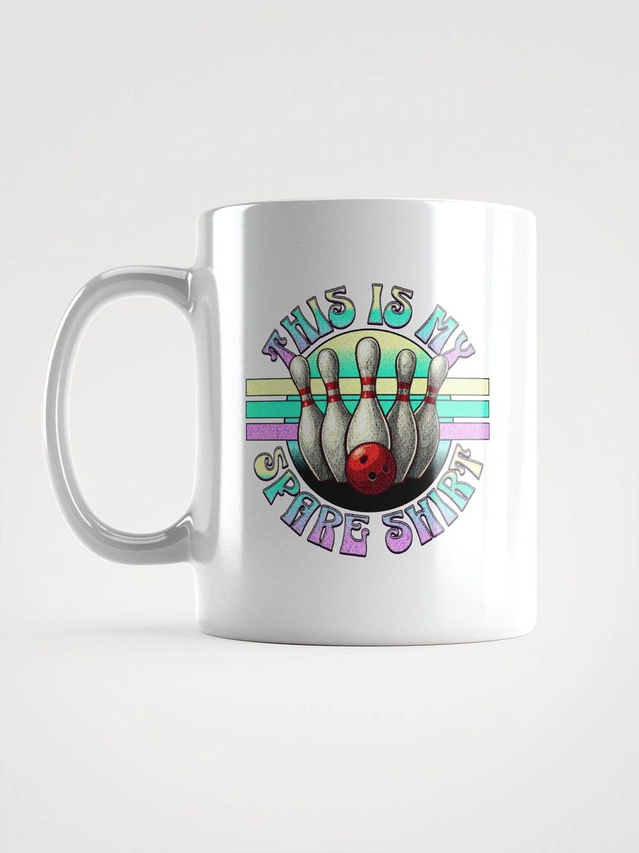 This Is My Spare Shirt Bowling Retro Mug product image (1)