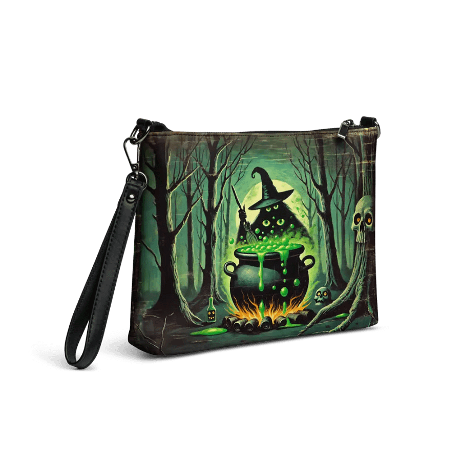 Cauldron Monster Crossbody Bag - Halloween Purse product image (4)