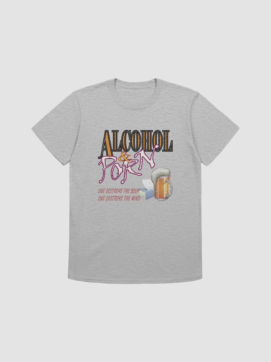 Alcohol & Porn - Gildan Unisex Softstyle T-Shirt product image (2)