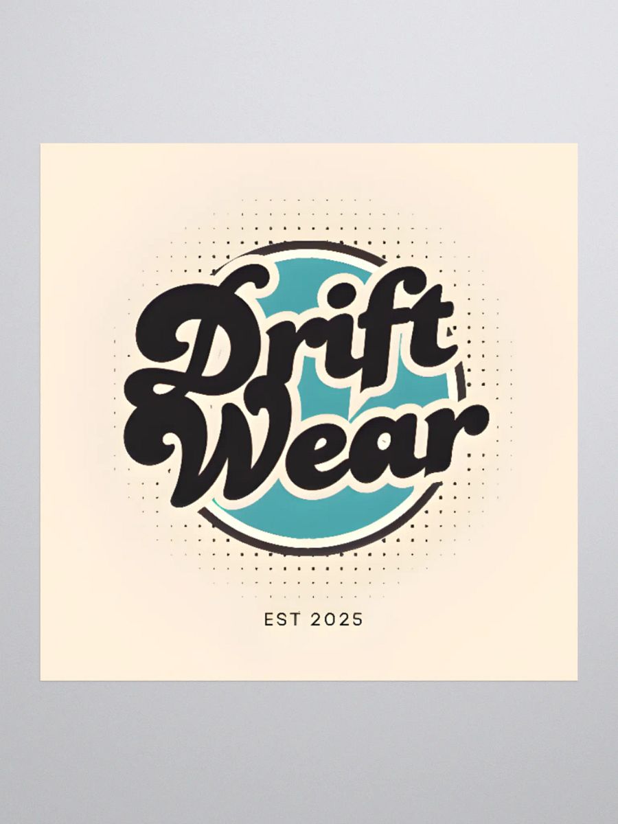 DriftWear Kiss Cut Sticker -Limited Edition product image (1)