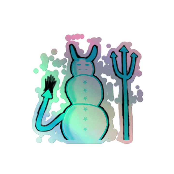 Snow Demon Sticker product image (2)