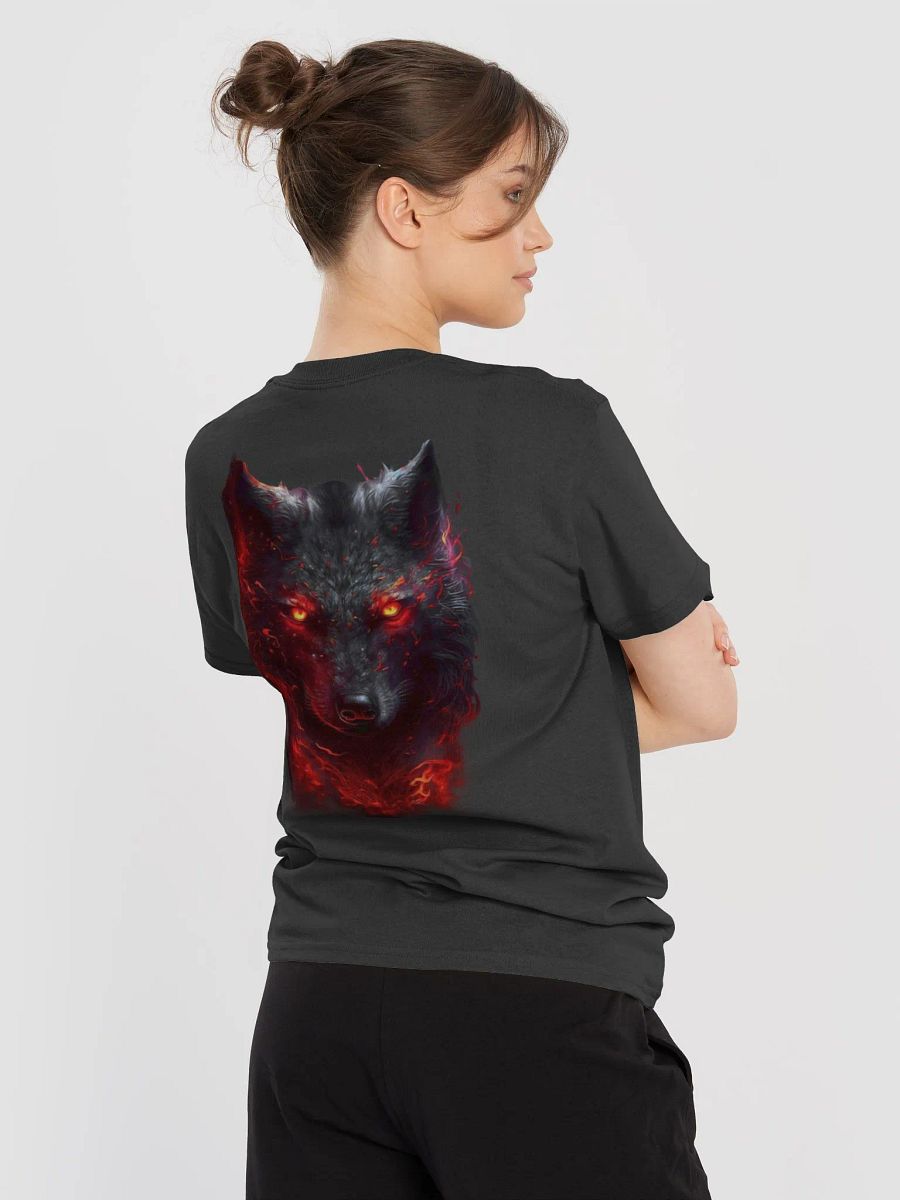 Fiery Wolf Glow T-Shirt product image (6)