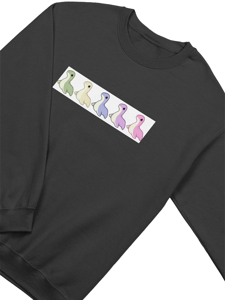 Rainbow Pastel Nessie Crewneck Sweater product image (20)
