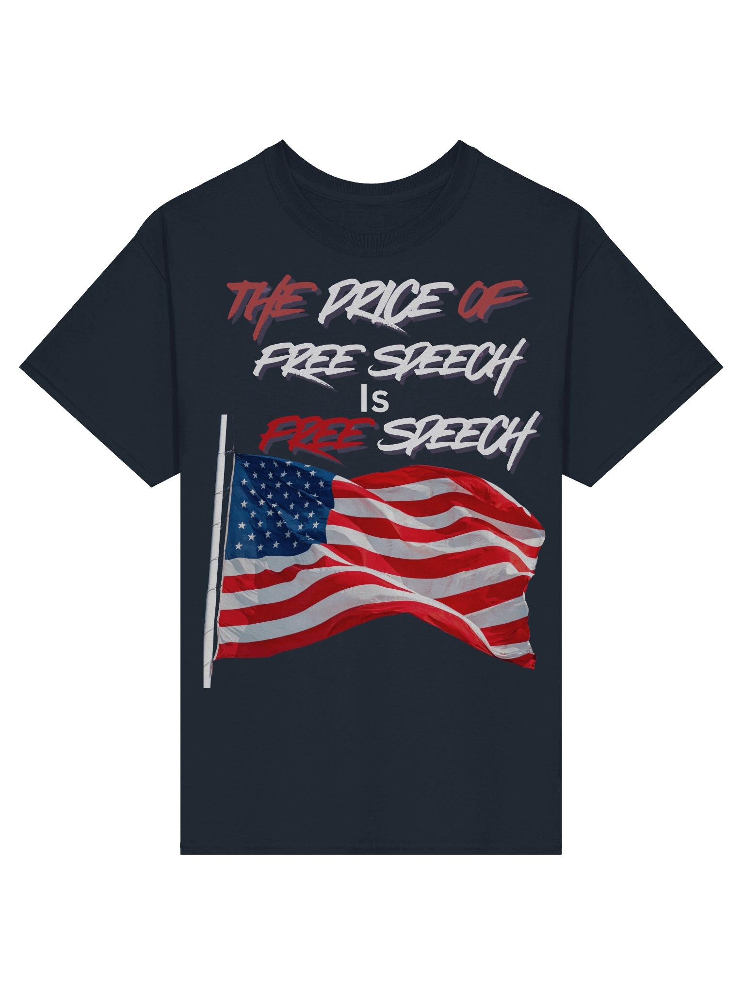 Free Speech Flag Tee product image (3)