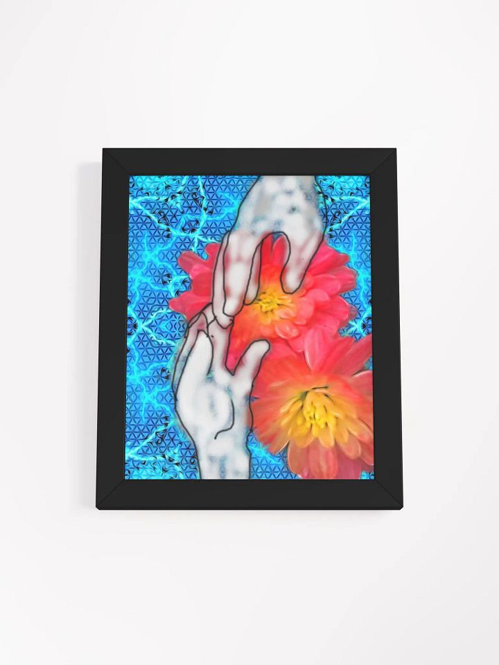 Let Go Just Enough For Fate Framed Poster product image (6)