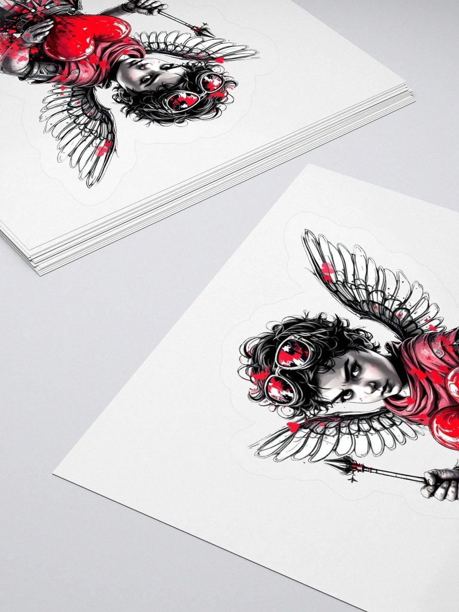 Fierce Cherub Kiss Cut Stickers product image (16)