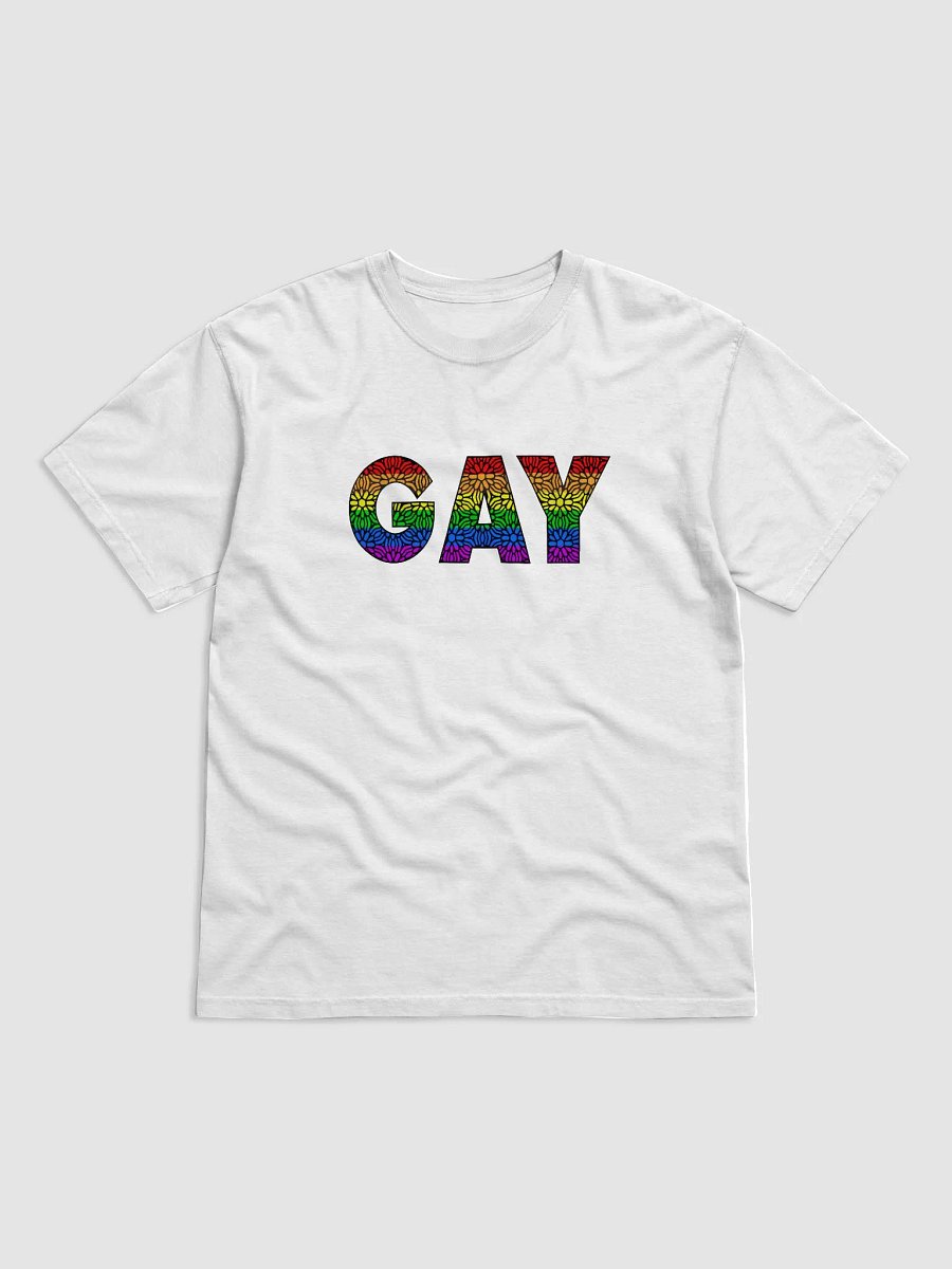 GAY Pride Colors and Flower Design product image (1)
