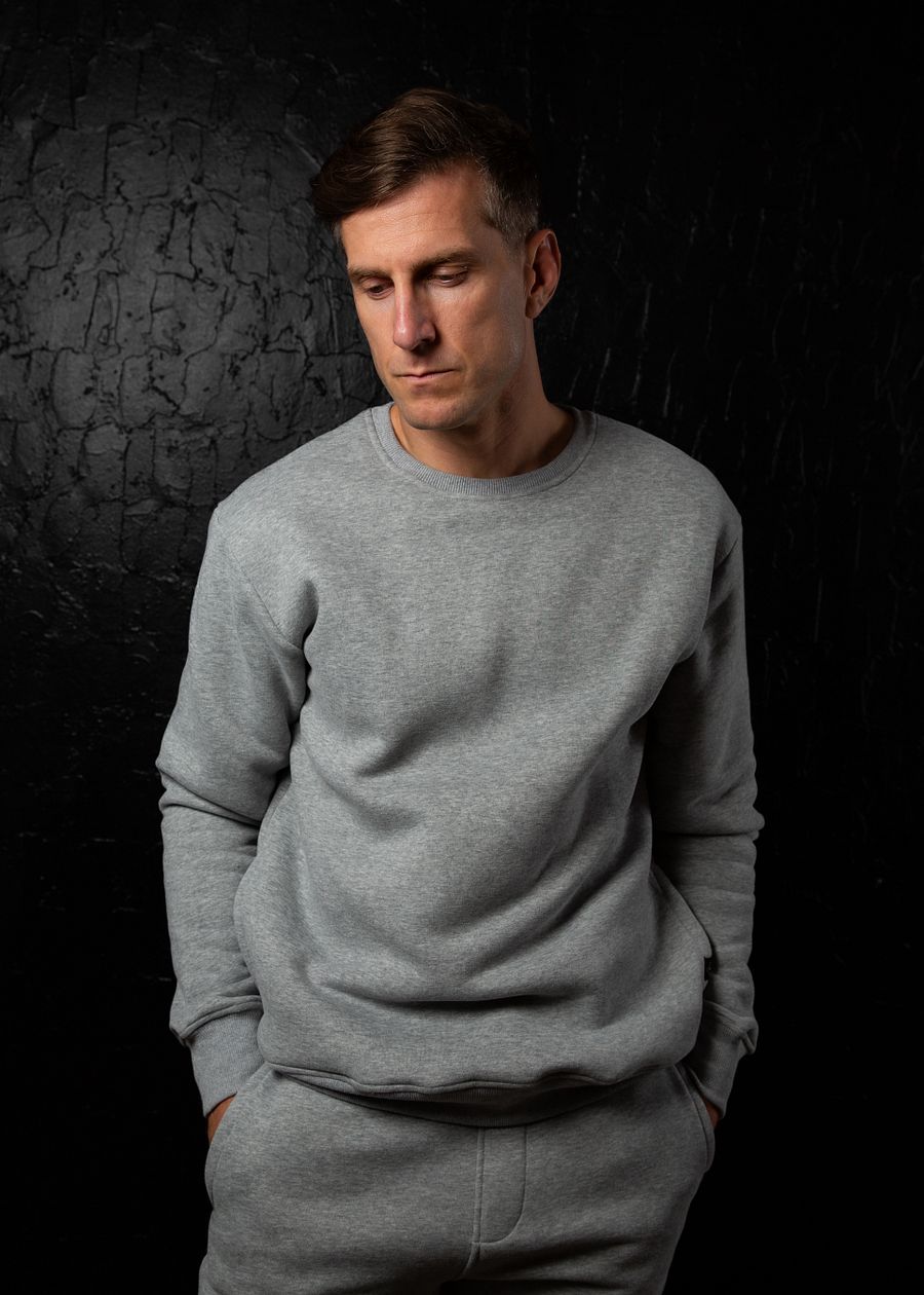 Heathered Fog Crewneck product image (1)