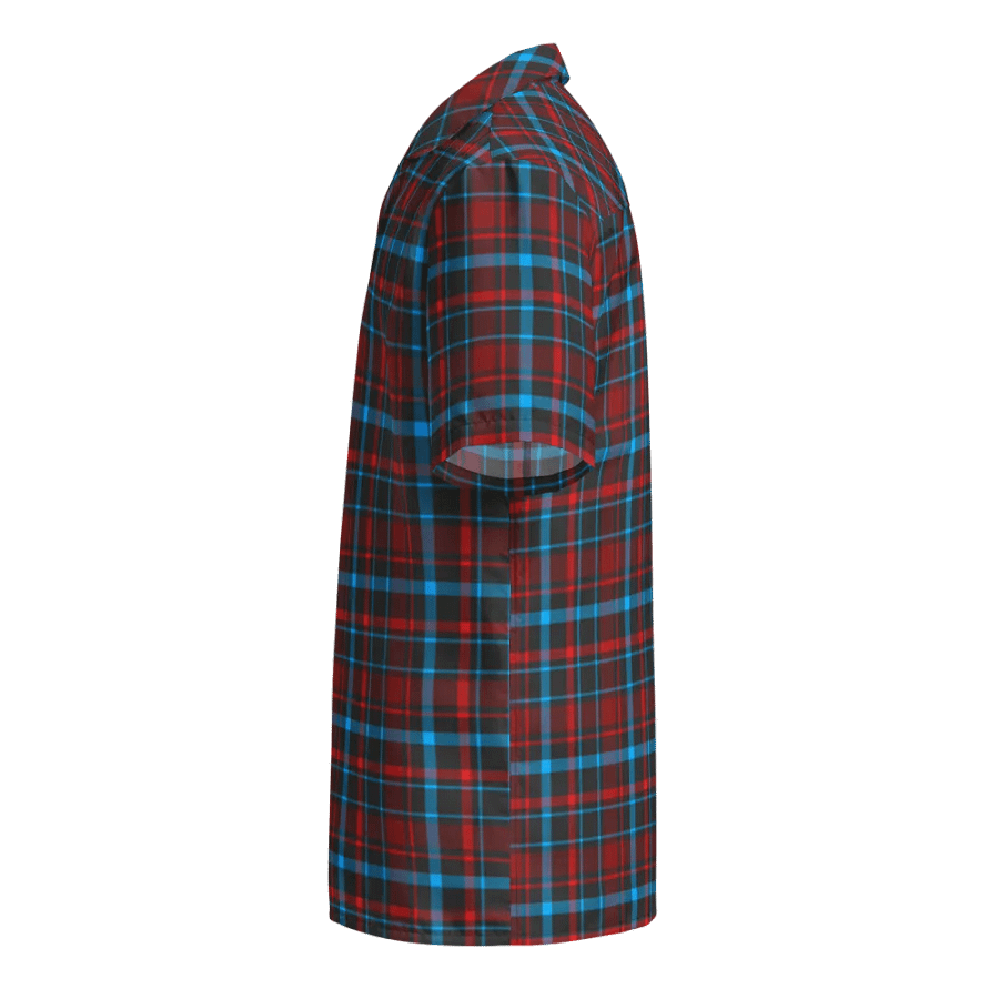 Jonny Rockford Branded Tartan Hawaiian Shirt product image (3)