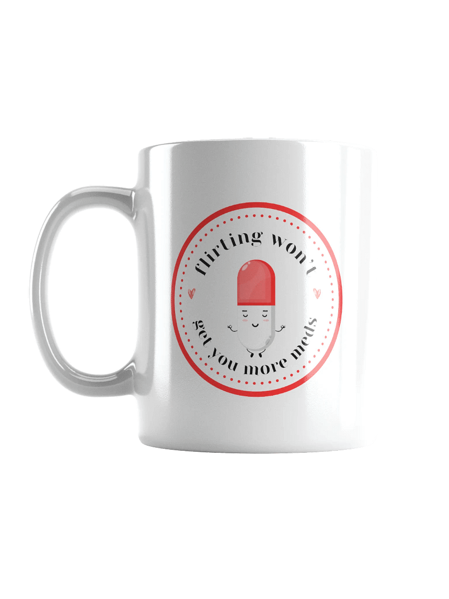 "Flirting" Peaceful Pill Mug product image (16)