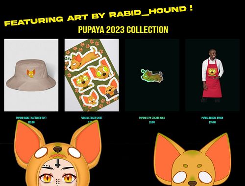 🍍3RD ANNIVERSARY MERCH🍍

We got new merch /AND/ follower emotes by the wonderful 
rabid_hound, centered around the Punchbowl'...