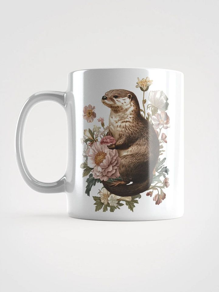 Floral Otter Elegance Mug product image (1)