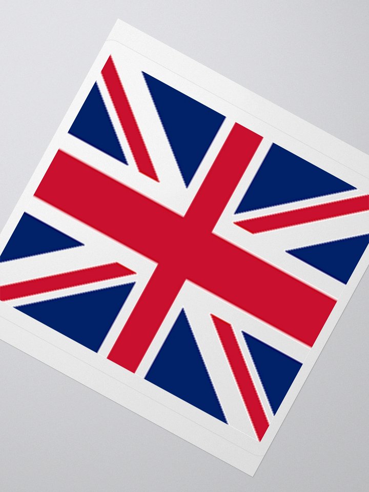 United Kingdom Flag Sticker | Union Jack Design | Durable Vinyl | 3 Sizes product image (6)
