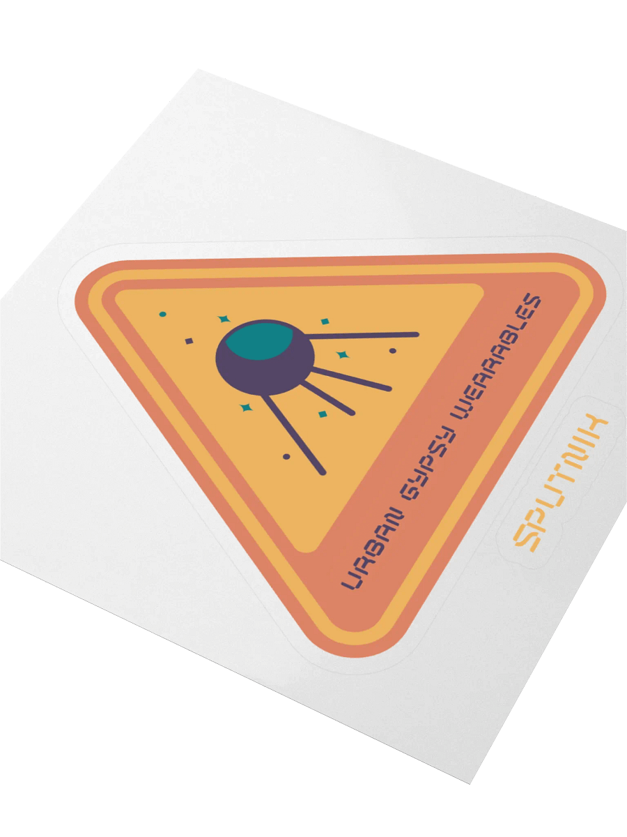 Sputnik Kiss Cut Sticker product image (3)
