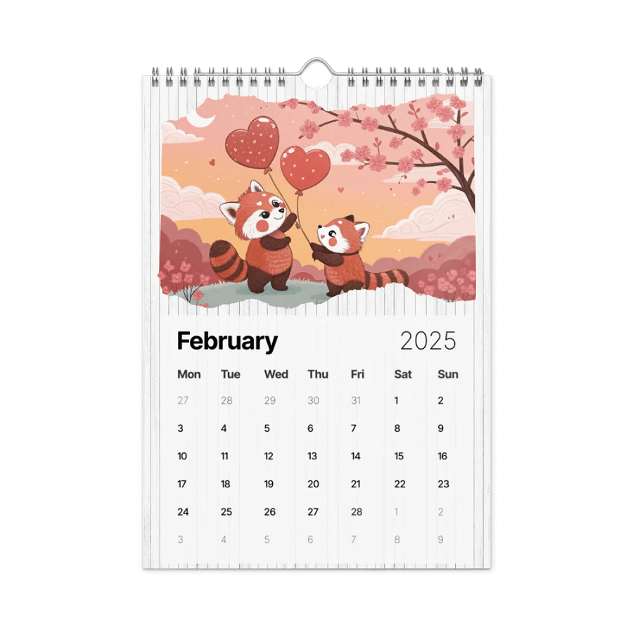 ADORABLE ANIMALS WALL CALENDAR 2025 product image (5)