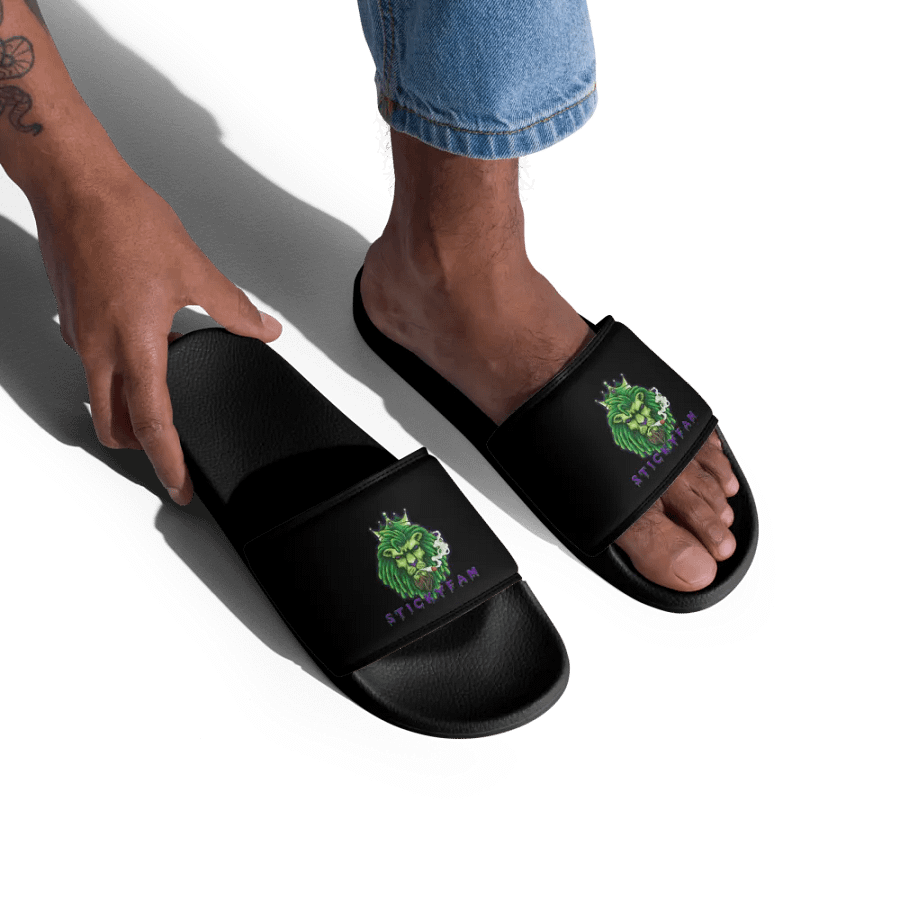 Regal Green Lion Men's Slides product image (5)