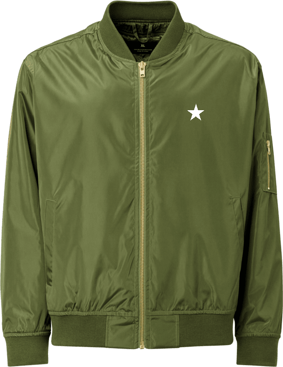Military Green Camouflage Pixels Camo Pattern Unisex Embroidered Bomber Jacket product image (1)