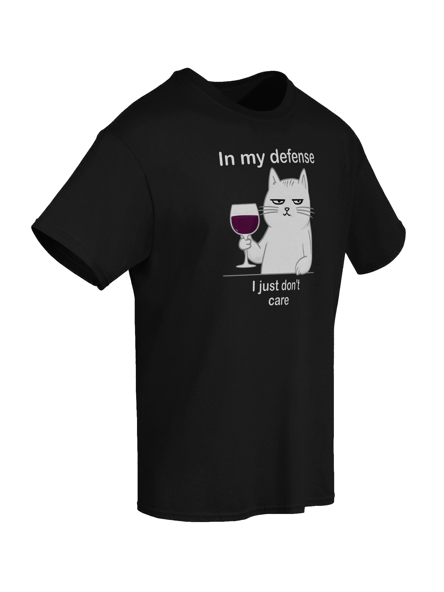 In My Defense Dark Version Unisex Heavyweight Graphic T-shirt product image (2)