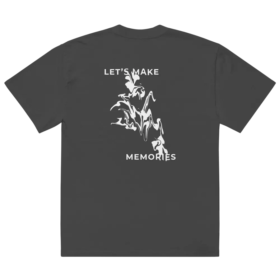 Let's Make Memories Oversized Premium Tee V1 product image (3)