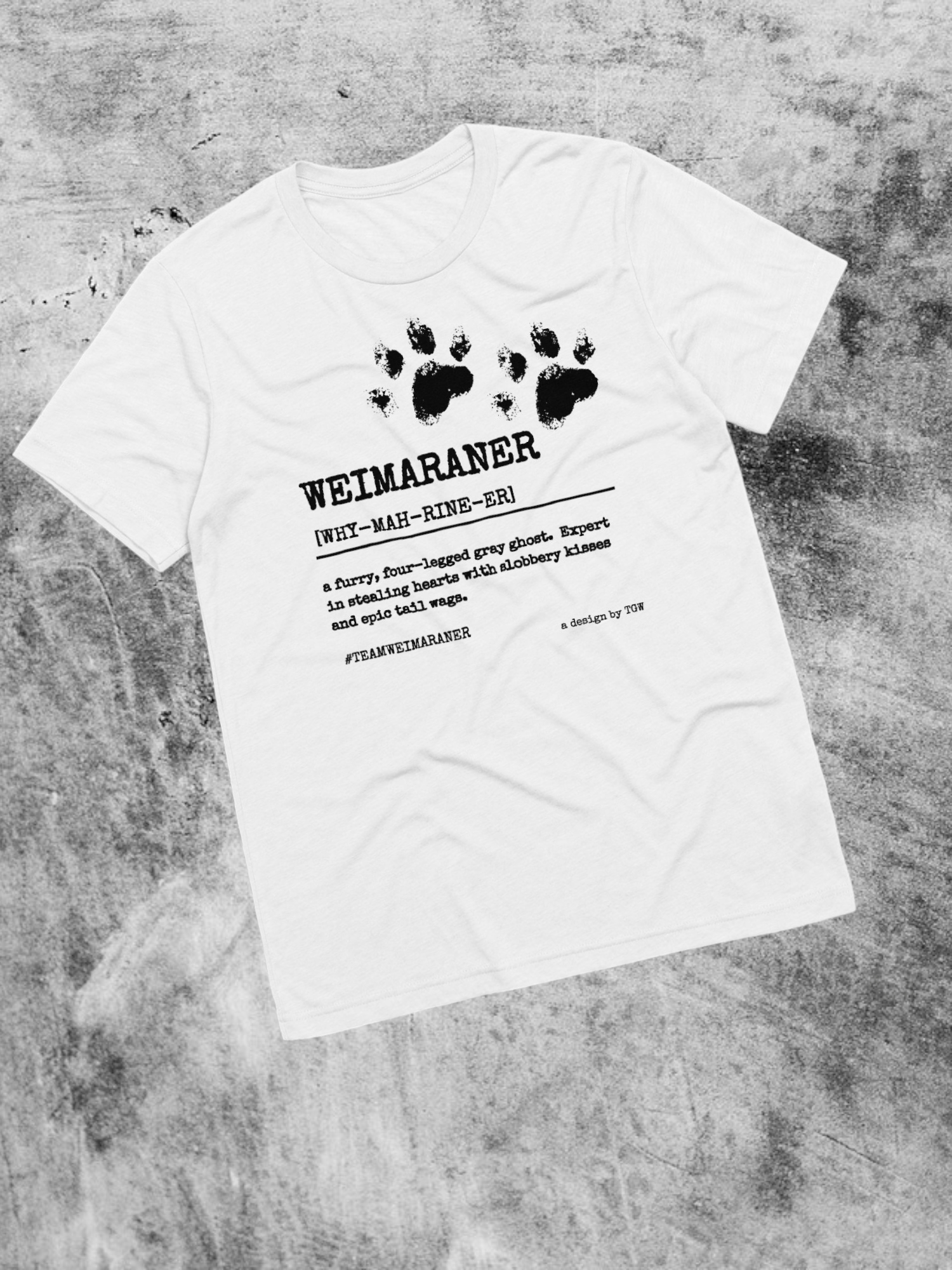 Definition of Weimaraner - Bella+Canvas Triblend Short Sleeve T-Shirt product image (1)