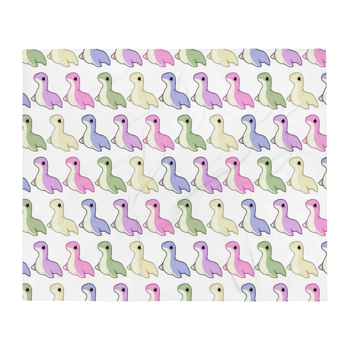 Rainbow Pastel Nessie Blanket product image (2)