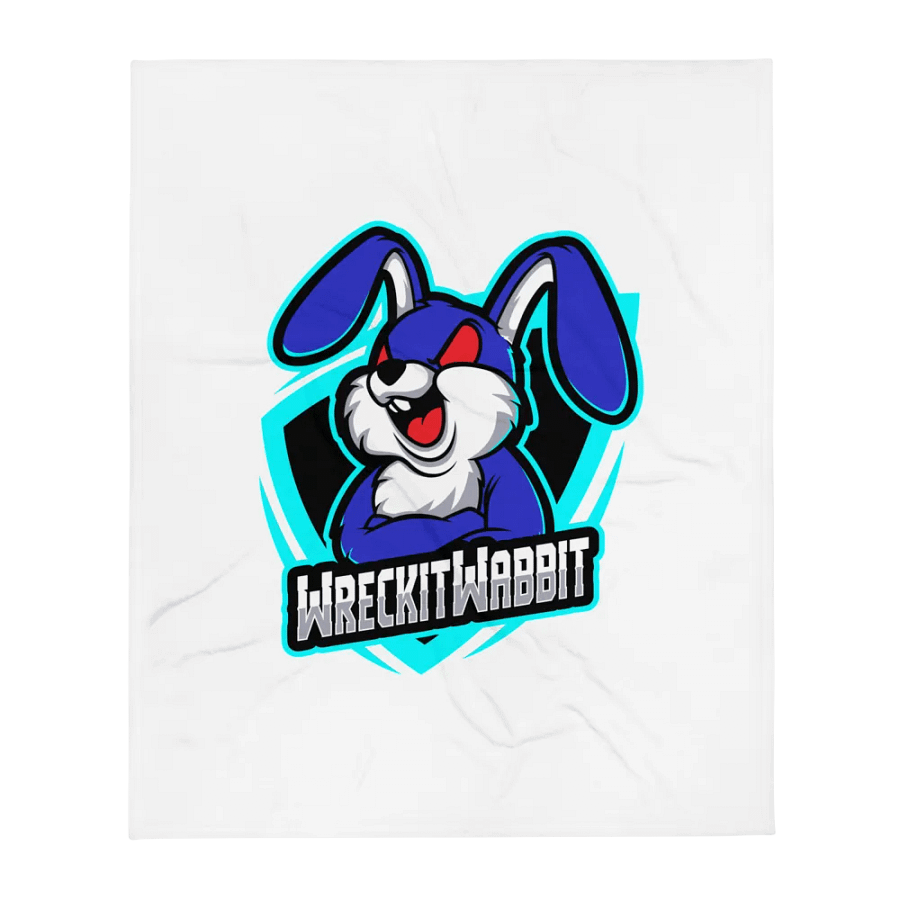 WreckitWabbit Throw Blanket product image (1)