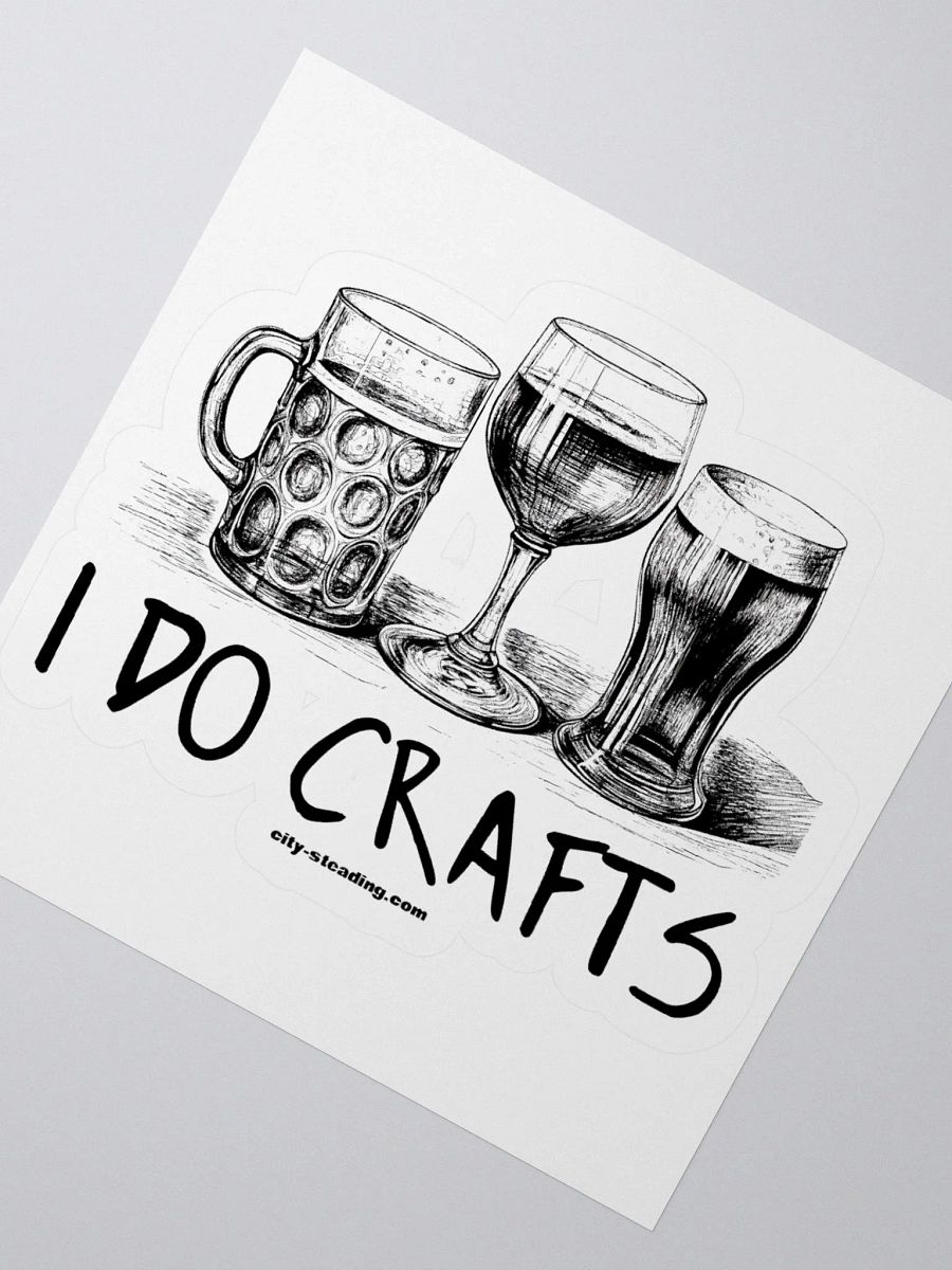 I Do Crafts Stickers product image (5)