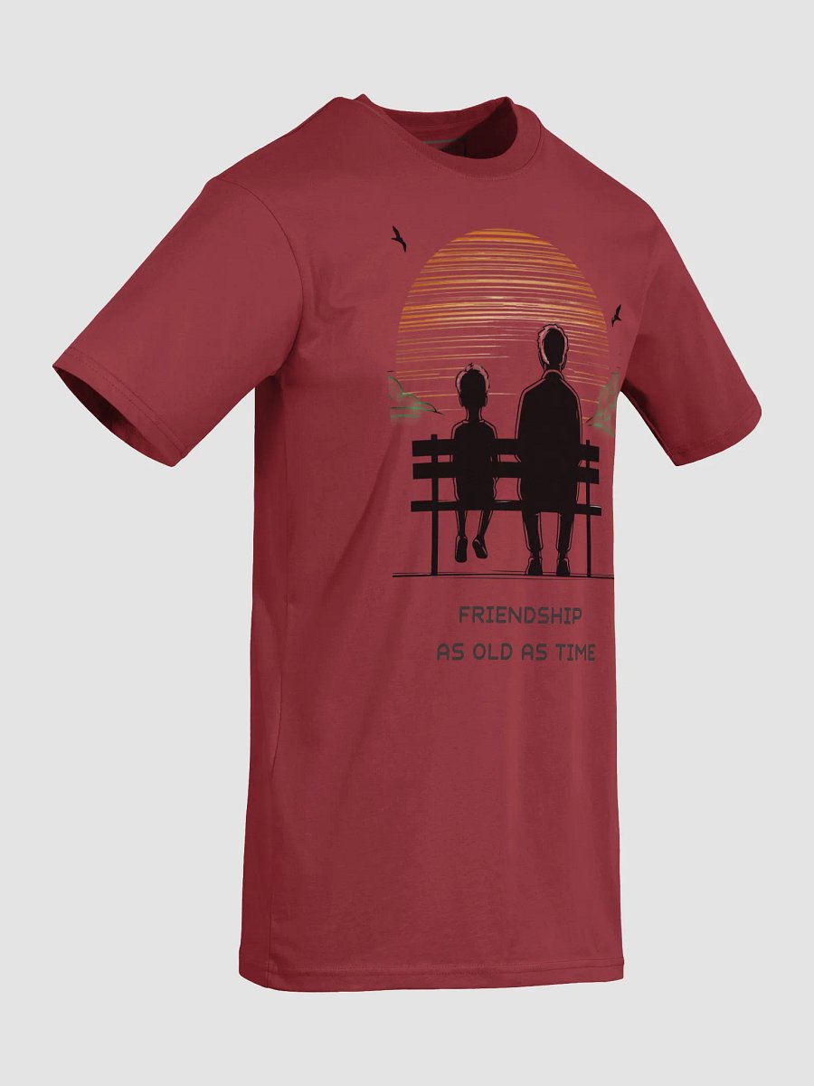 Golden Friendship Silhouette Tee - Heavyweight Tee product image (34)