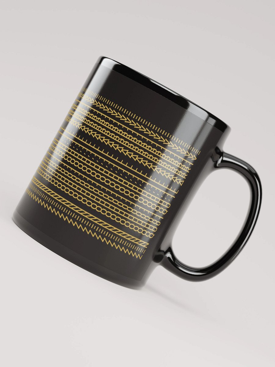 Mug Noir Codé Zen Doré - Zen Quoi Qu'il Arrive - Cadeau Chic product image (4)