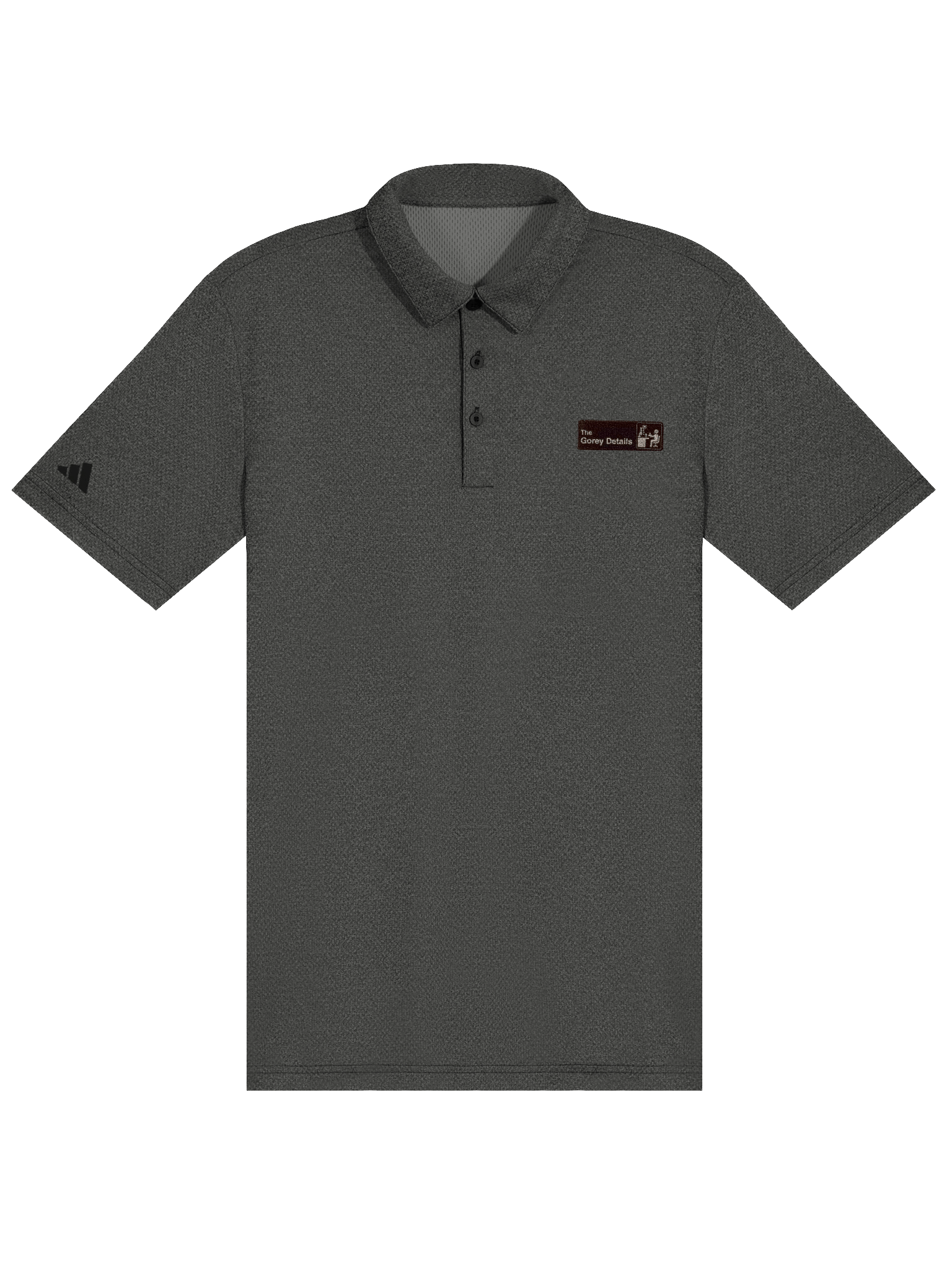 The Studio - Adidas Space-Dyed Polo Shirt product image (4)