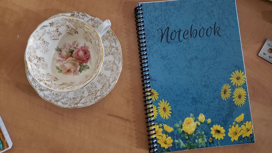 Handmade Sunflower Coil Notebook product image (2)