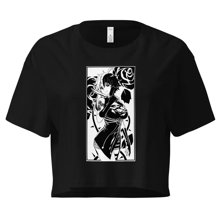 Roses Cropped T-shirt product image (1)