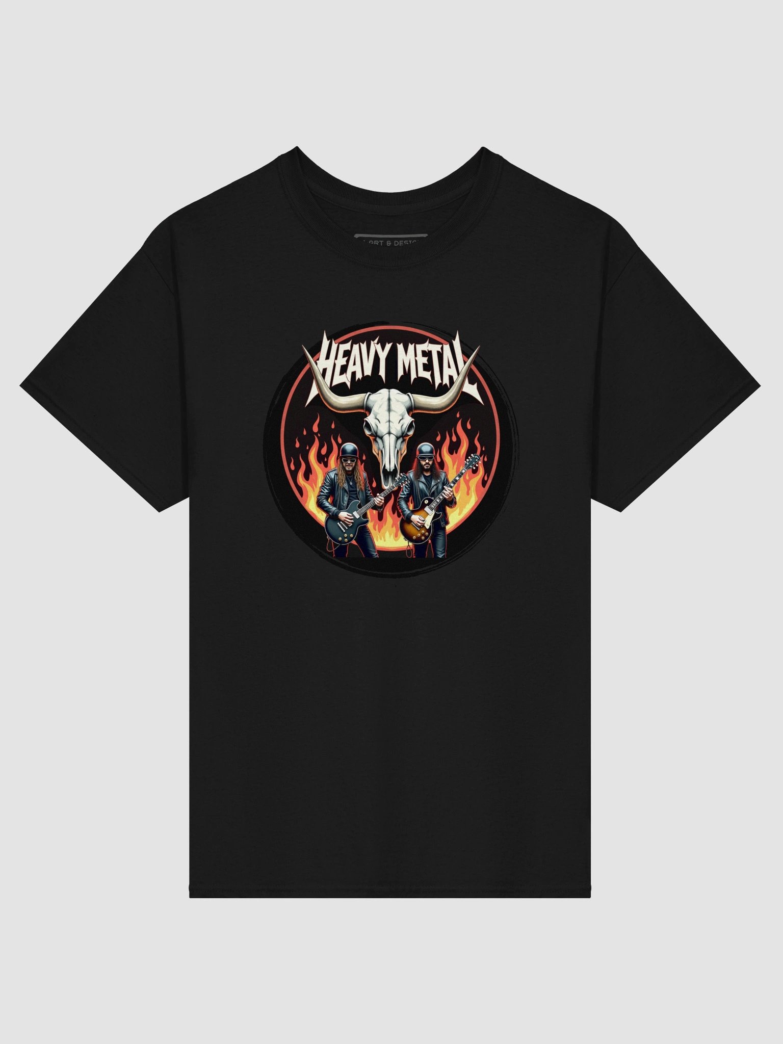 Hellstrings: Metal’s Infernal Overture - Heavy Metal - M-ART & DESIGN Tee product image (1)