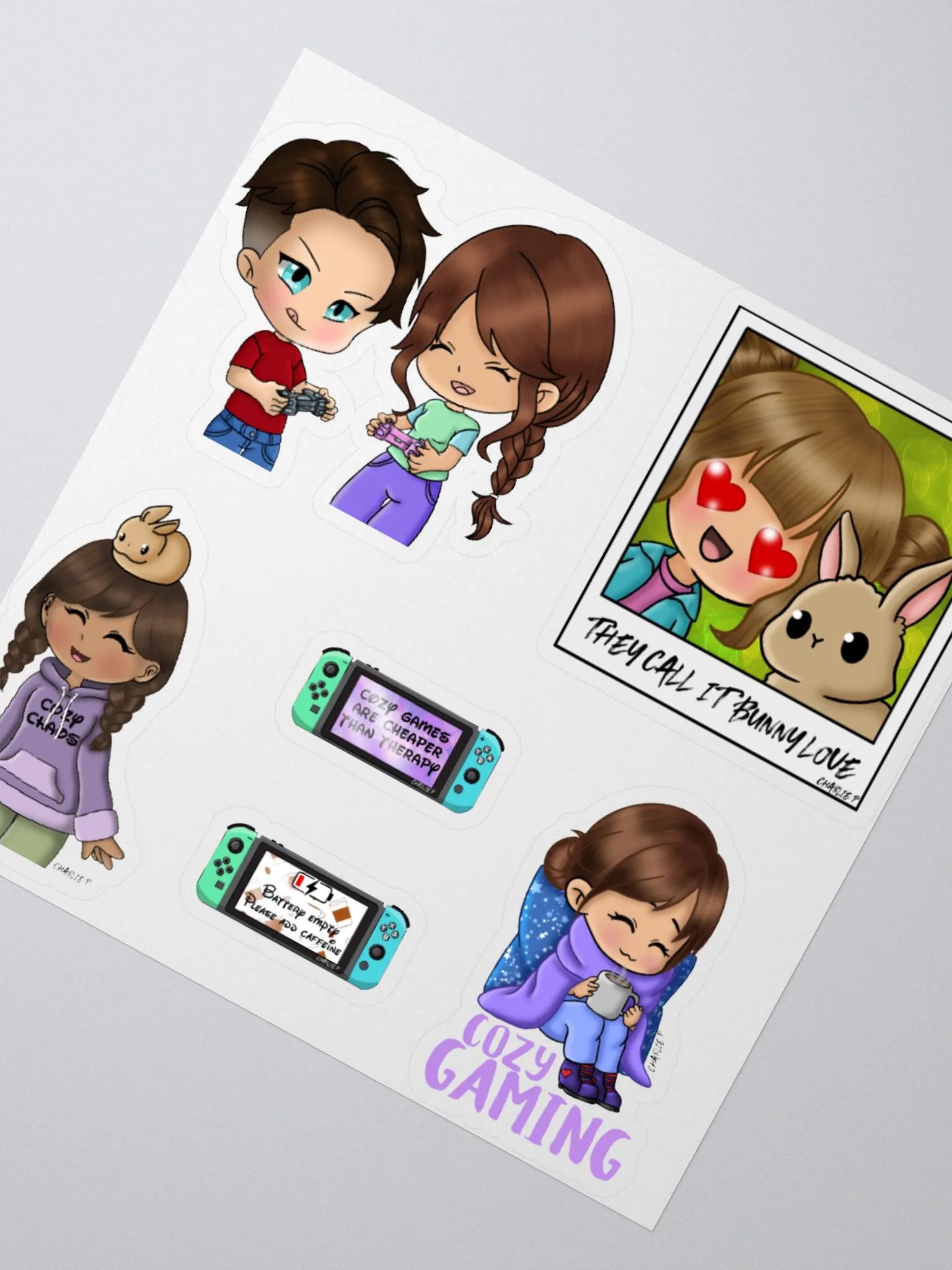 Charlie P Sticker Pack product image (6)
