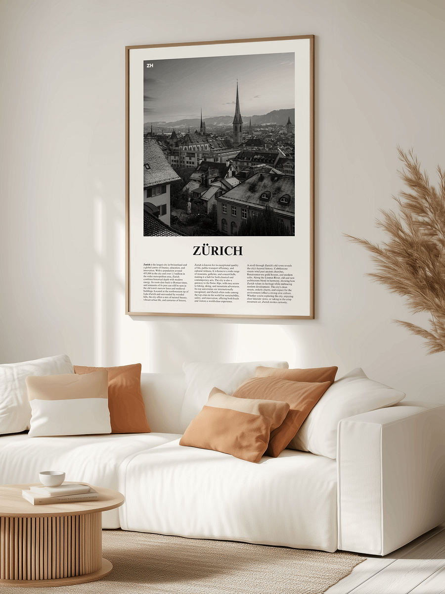 Zurich 03 Newspaper Poster product image (3)